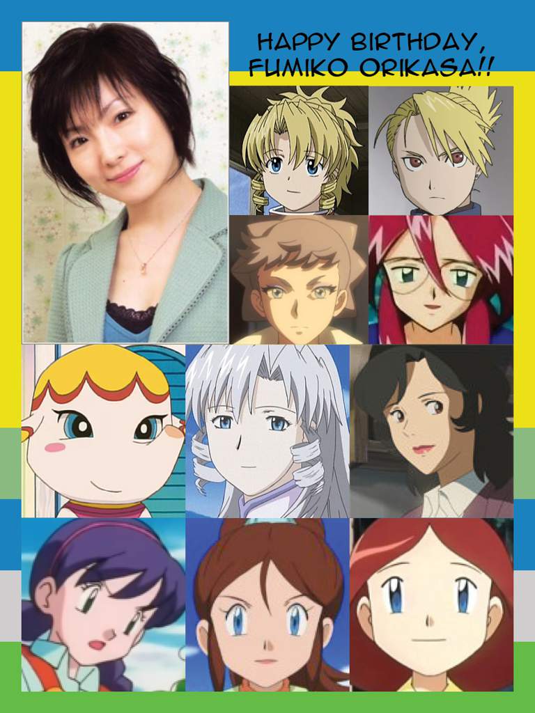 Happy Birthday, Fumiko Orikasa!! | Anime Amino