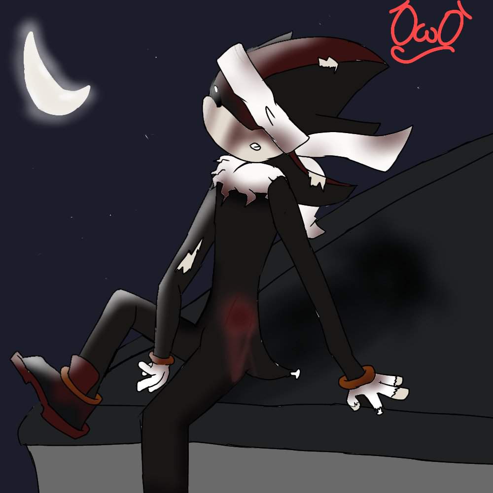 Shadow.exe Fan art | Sonic the Hedgehog! Amino