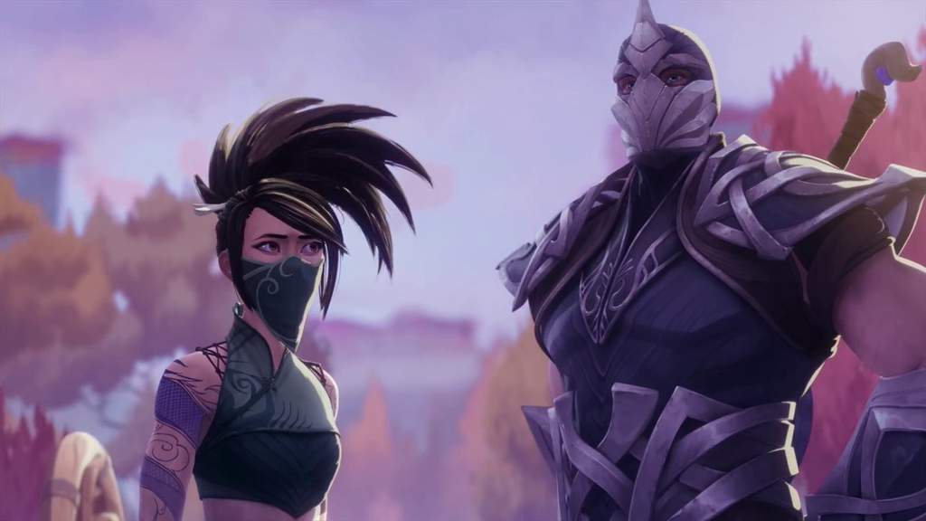 Akali And Shen