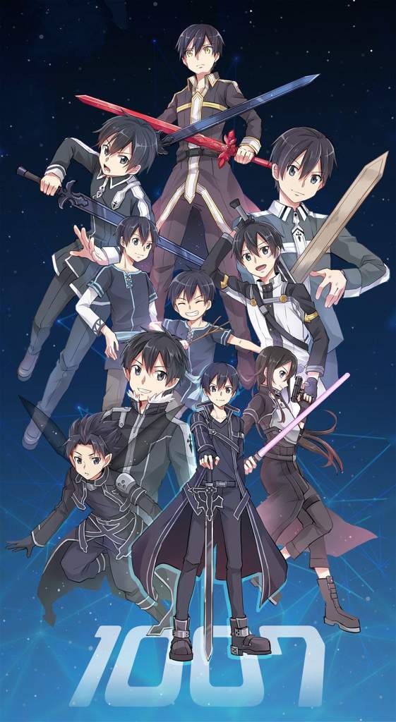 Kirito ~{kazuto Kirigaya}~ Sao Swordartonlineamino Amino