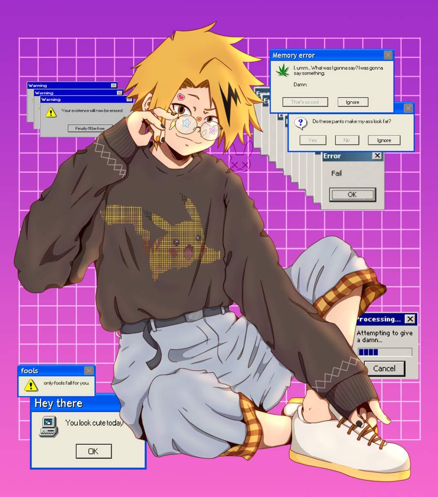 Denki Kaminari Fanart Cute - anonimamentemivida