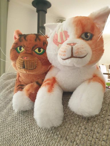 warrior cats stuffed animals