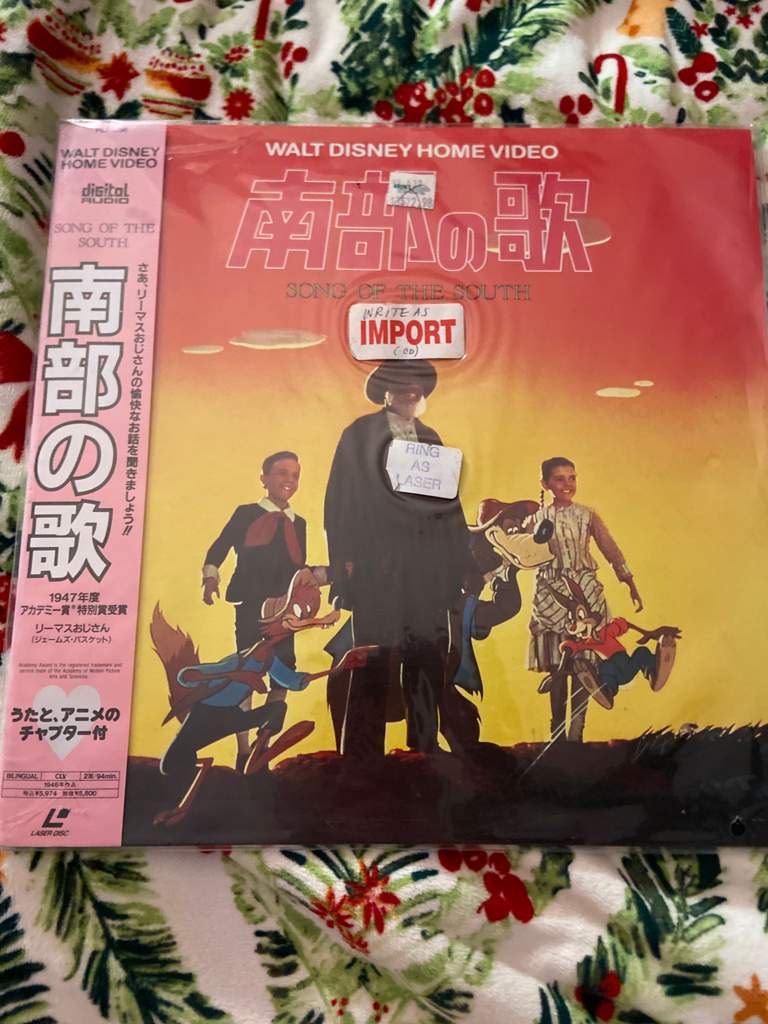 19 Something Song Of The South Laser Disc Imported From Japan Disney Amino