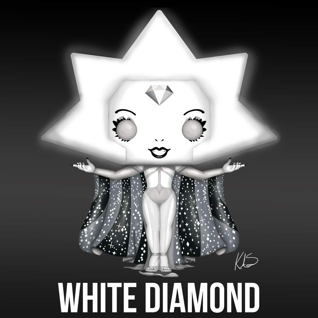 white diamond funko pop steven universe