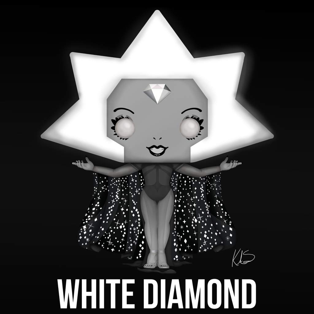 white diamond funko pop steven universe