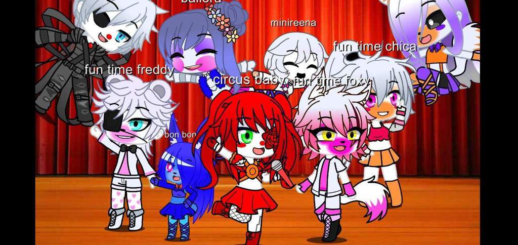 All fnaf animatronics in gacha club | Five Nights At Freddy's Amino