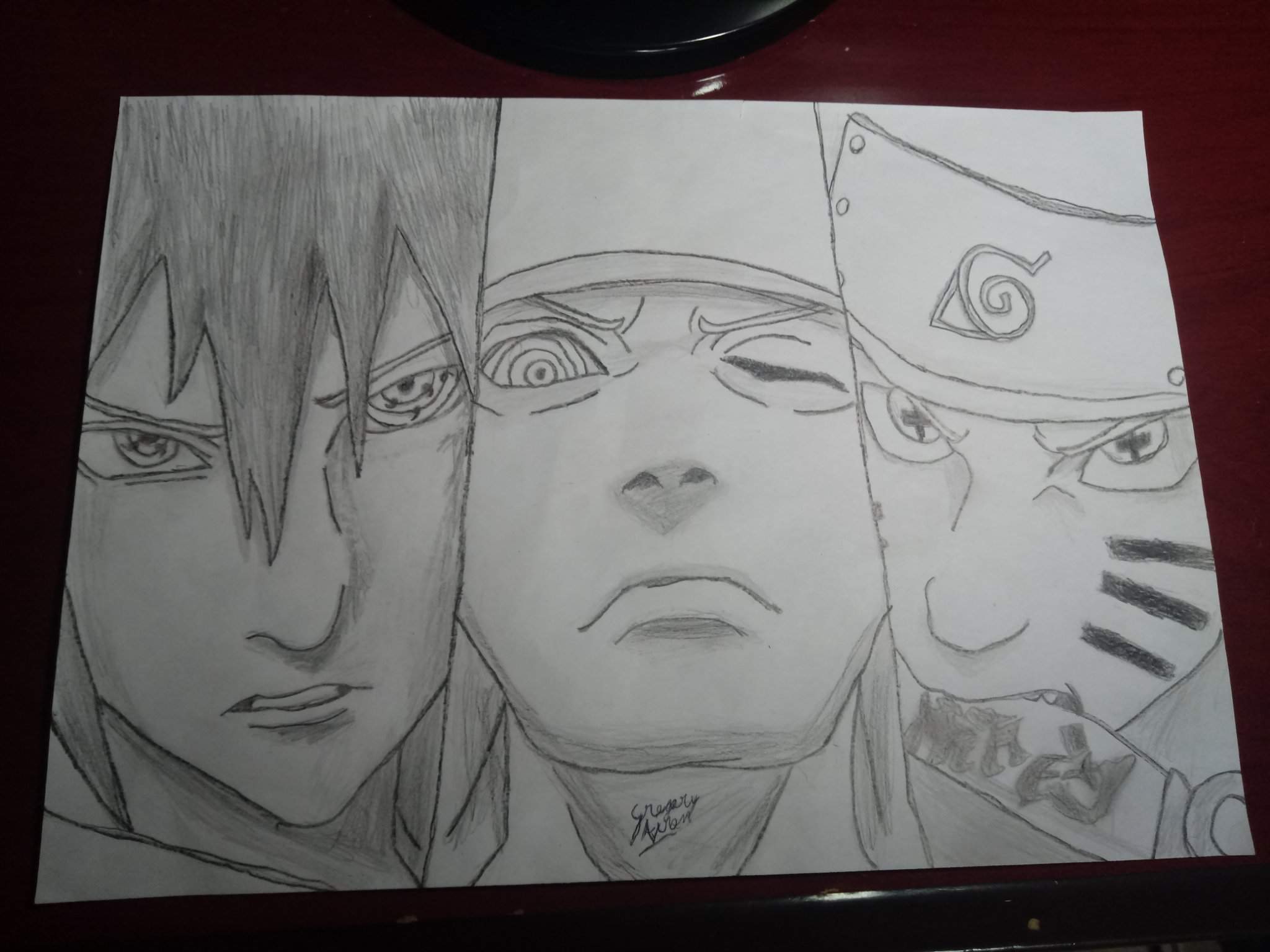 Naruto Sasuke e Madara | Desenho, Rascunho e Pintura Amino