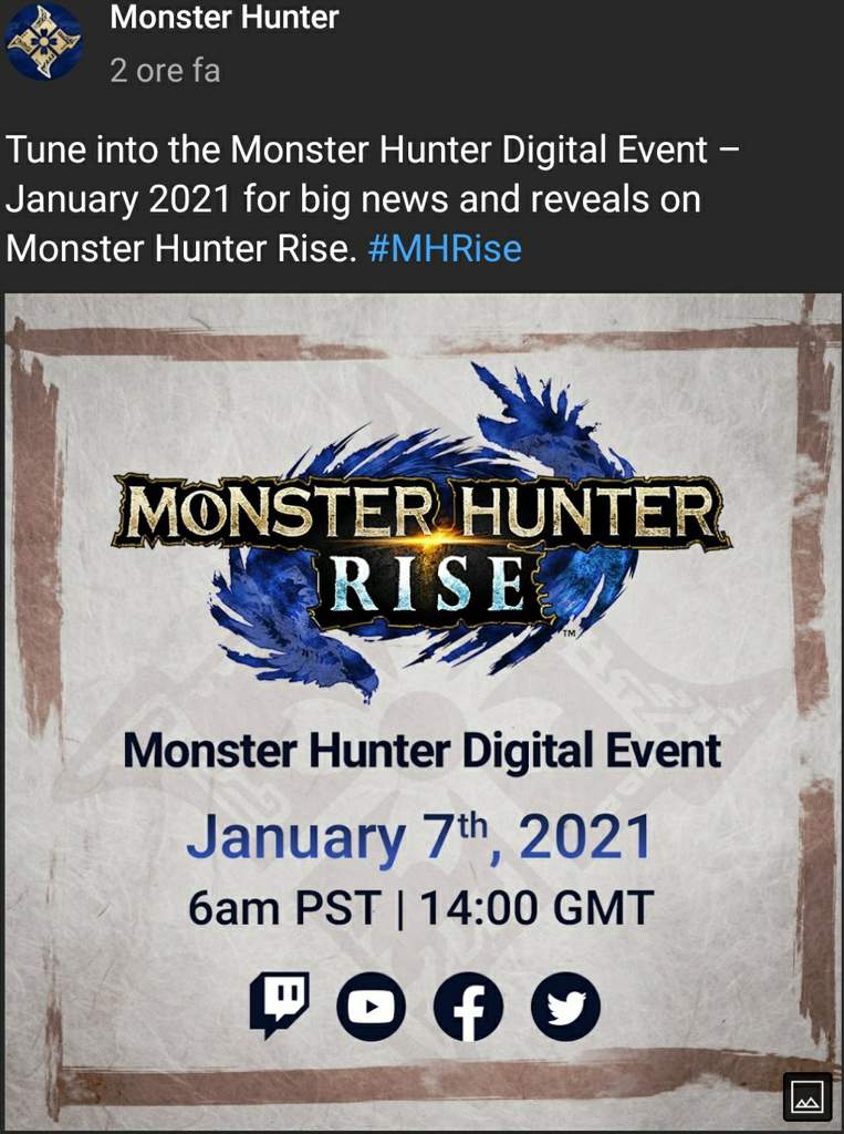 monster hunter rise news
