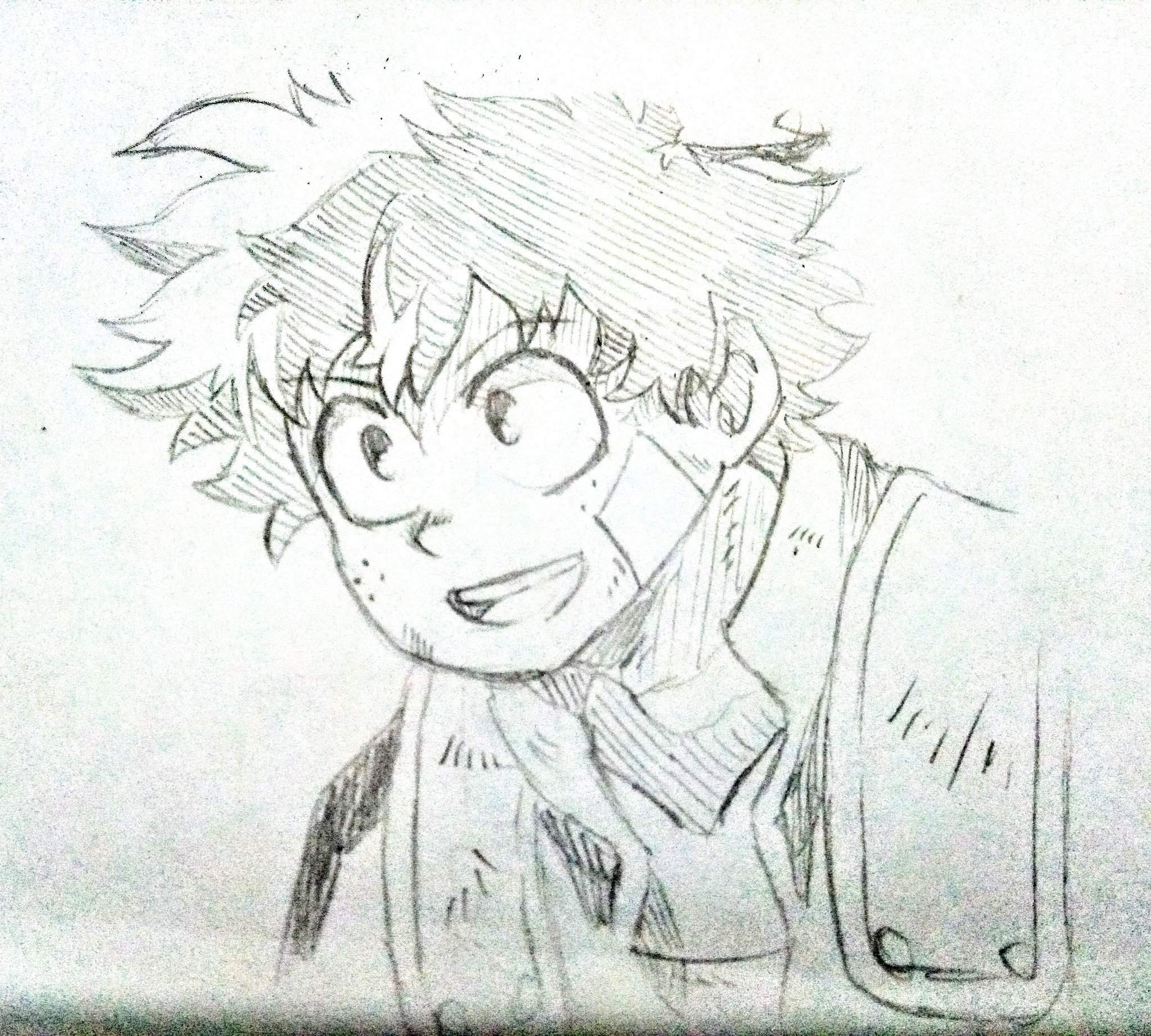 Boceto de Deku 🥦 | DibujArte Amino