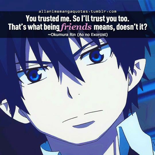 Different Quotes - The most are from Rin ~ Credits to the Owner | Blue ...