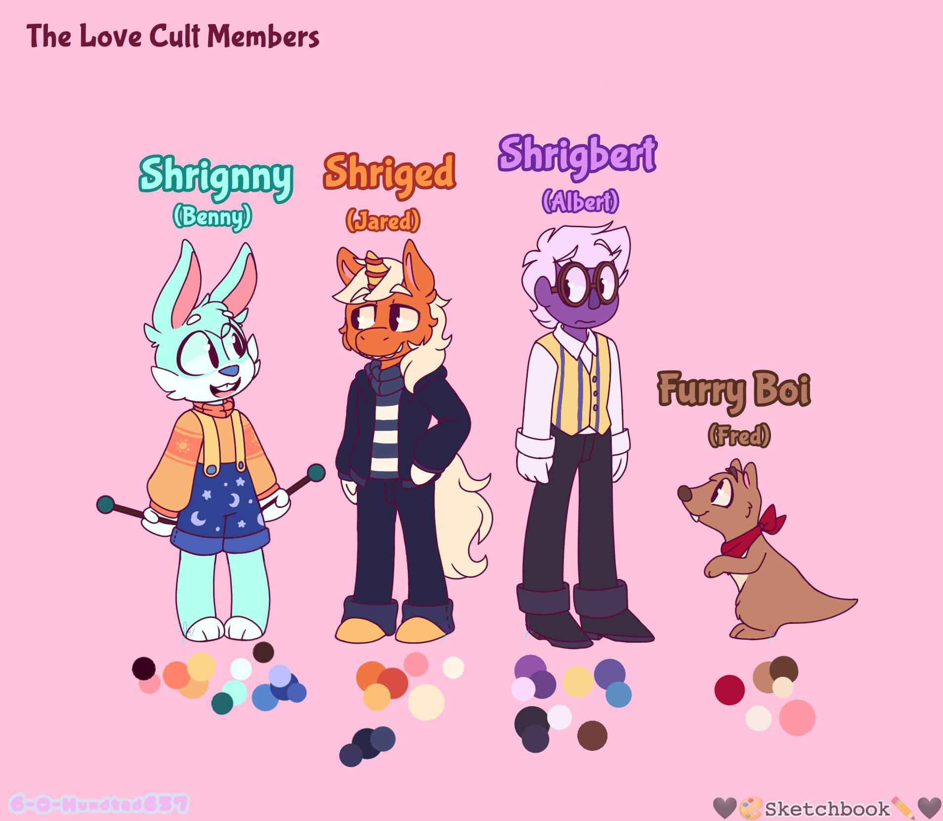 💖(MY DHMIS AU) The Love Cult Members💖 | Don't Hug Me I'm Scared Amino