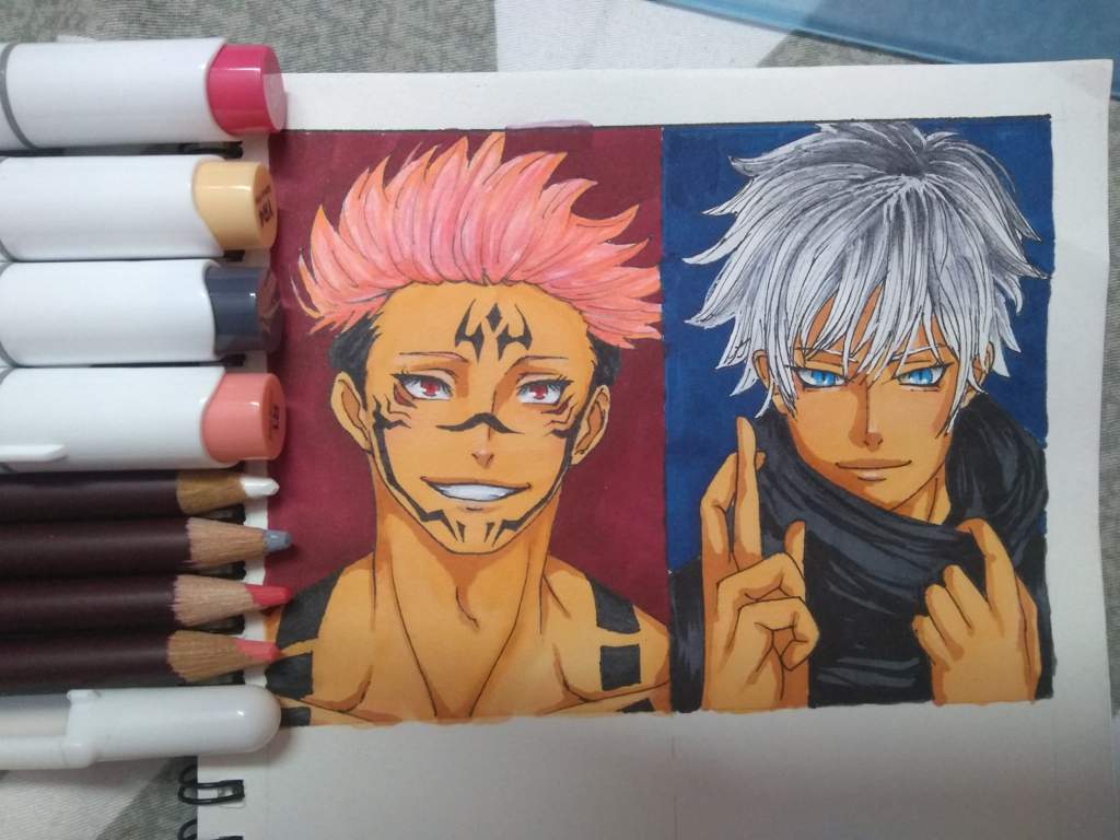 Sukuna and Gojo Fanart (Jujutsu Kaisen) | F A N D O M Fangirls/Fanboys ...