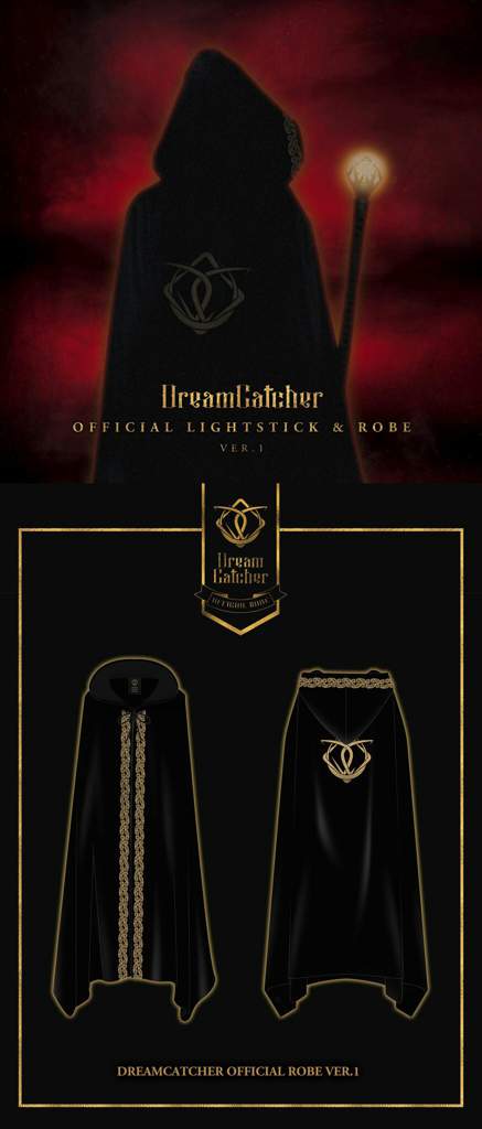 Dreamcatcher(드림캐쳐) OFFICIAL LIGHTSTICK & ROBE | DREAMCATCHER 악몽 • 惡夢 Amino