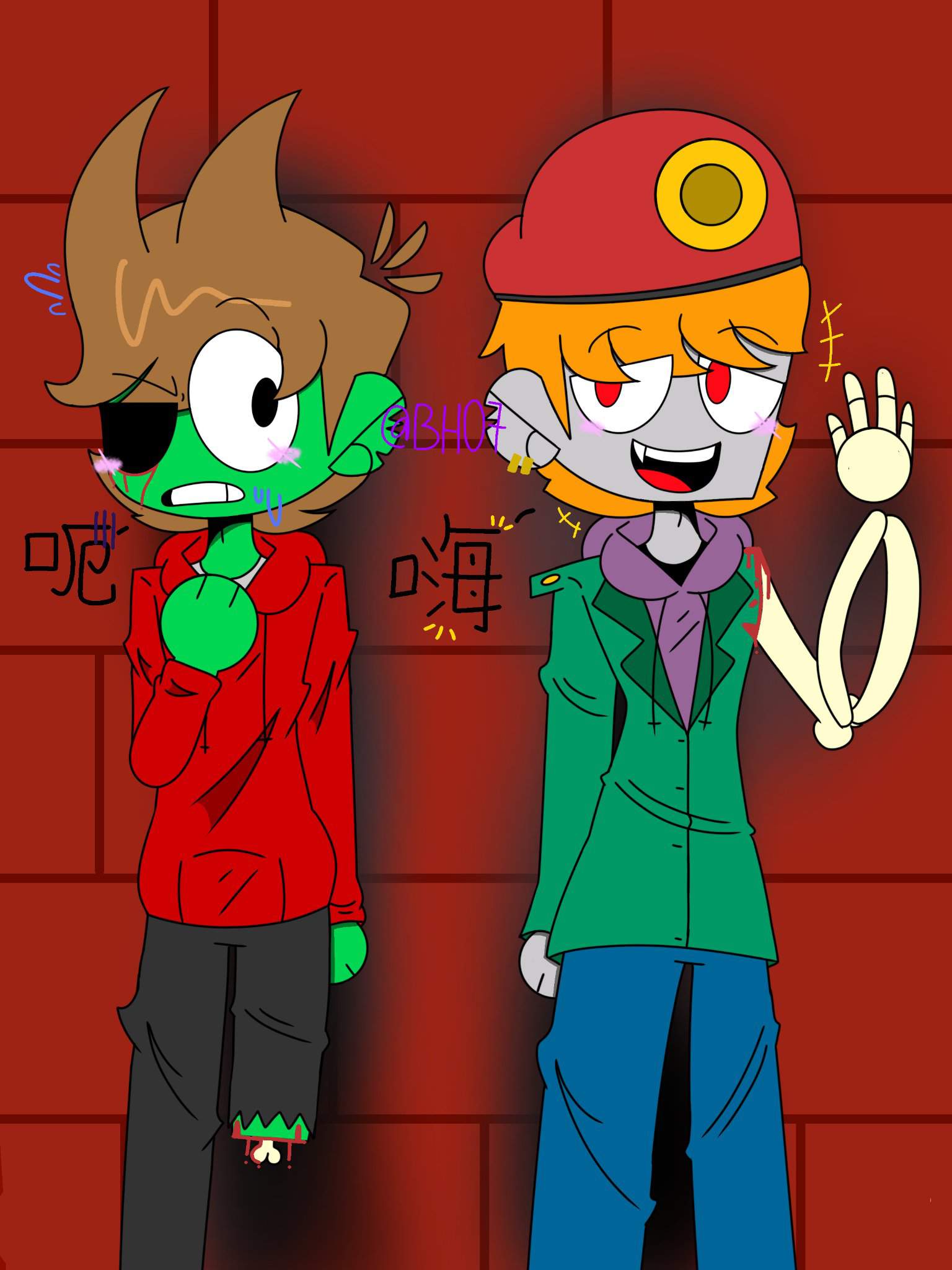 Zombie Matt and Zombie Tord | Eddsworld Amino