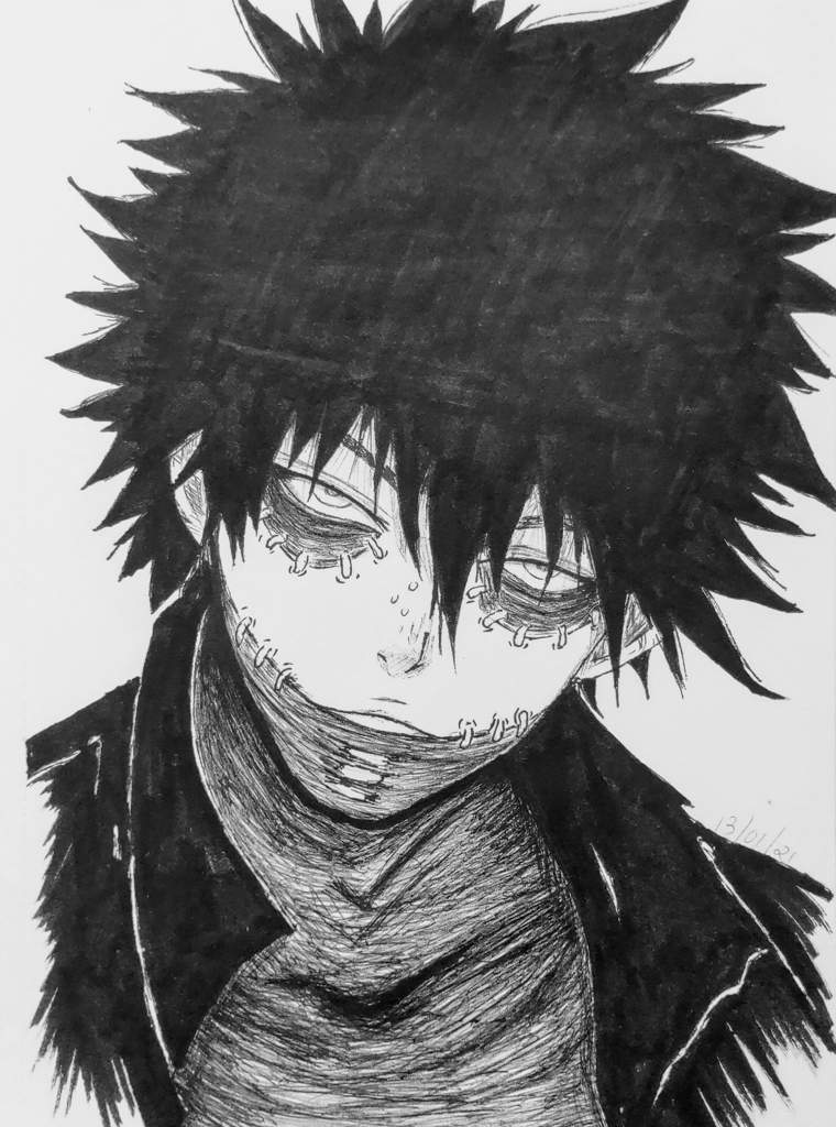 Dabi sketch | Anime Amino