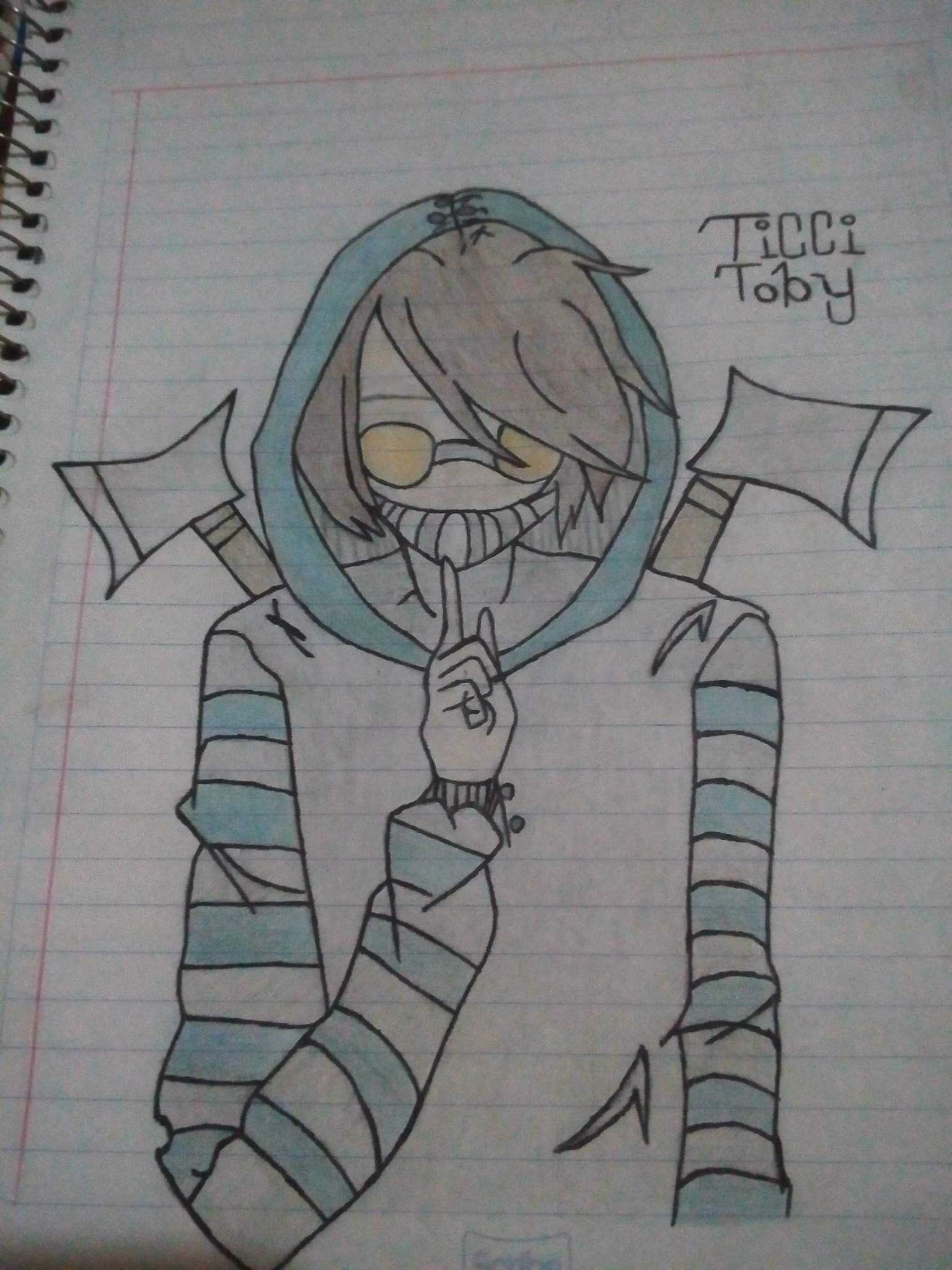 Dibujo de ticci toby | Wiki | CREEPYPASTAS AMINO. Amino