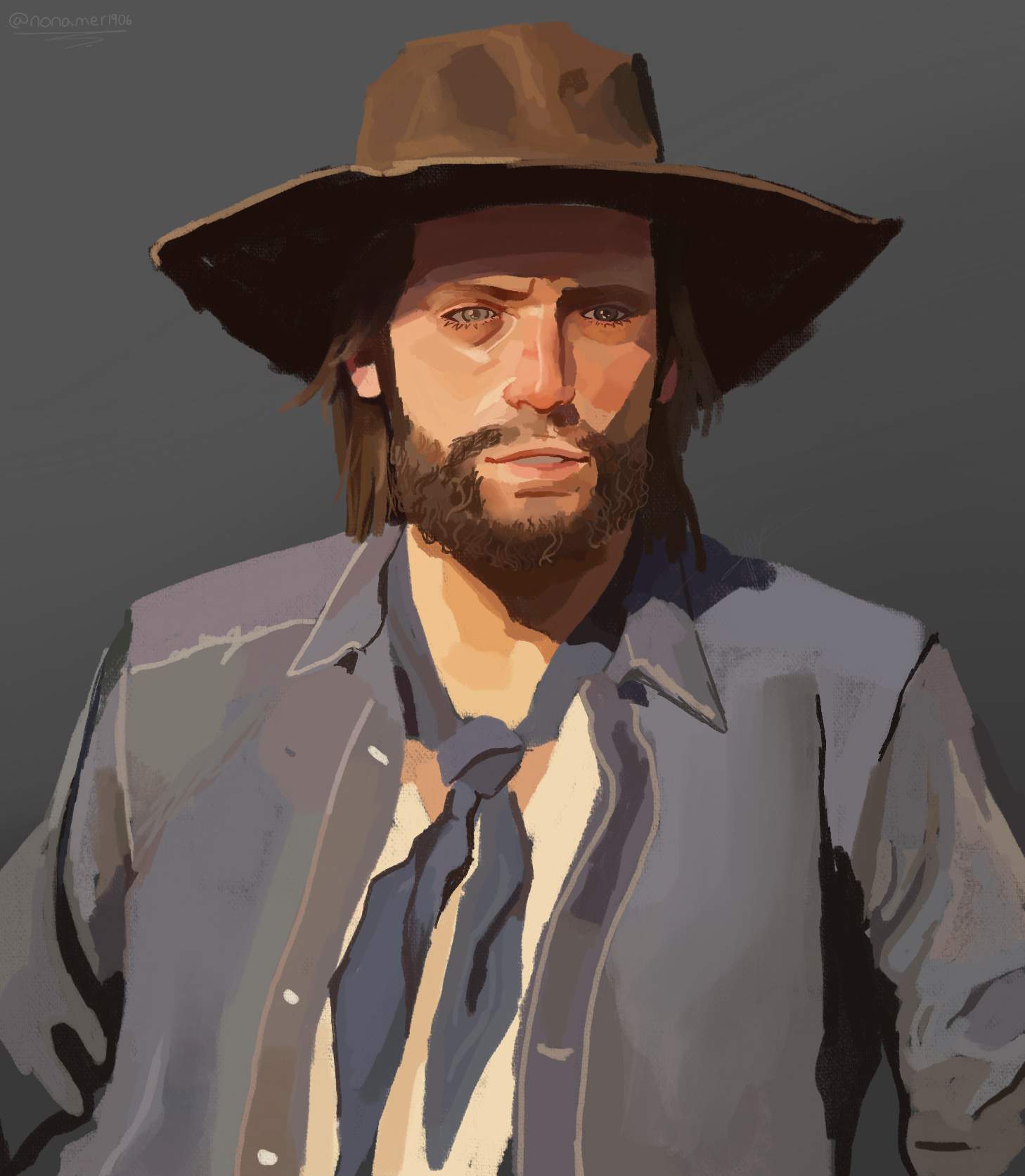 Kieran portrait 😌 | The Red Dead Redemption Amino