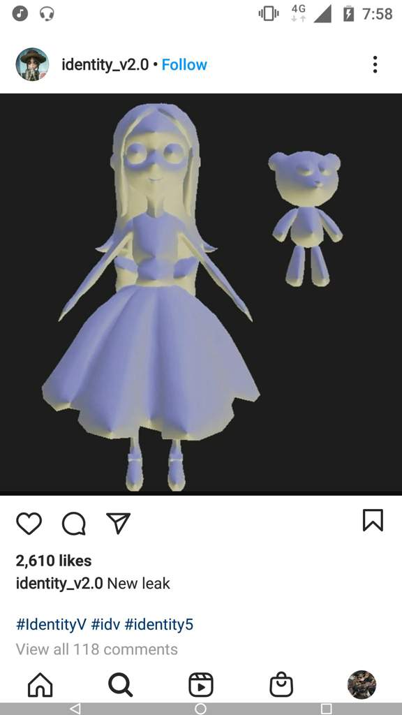 Here Is A Leak I Found In Insta So Got Any Clue What This Could Be Identity V Official Amino