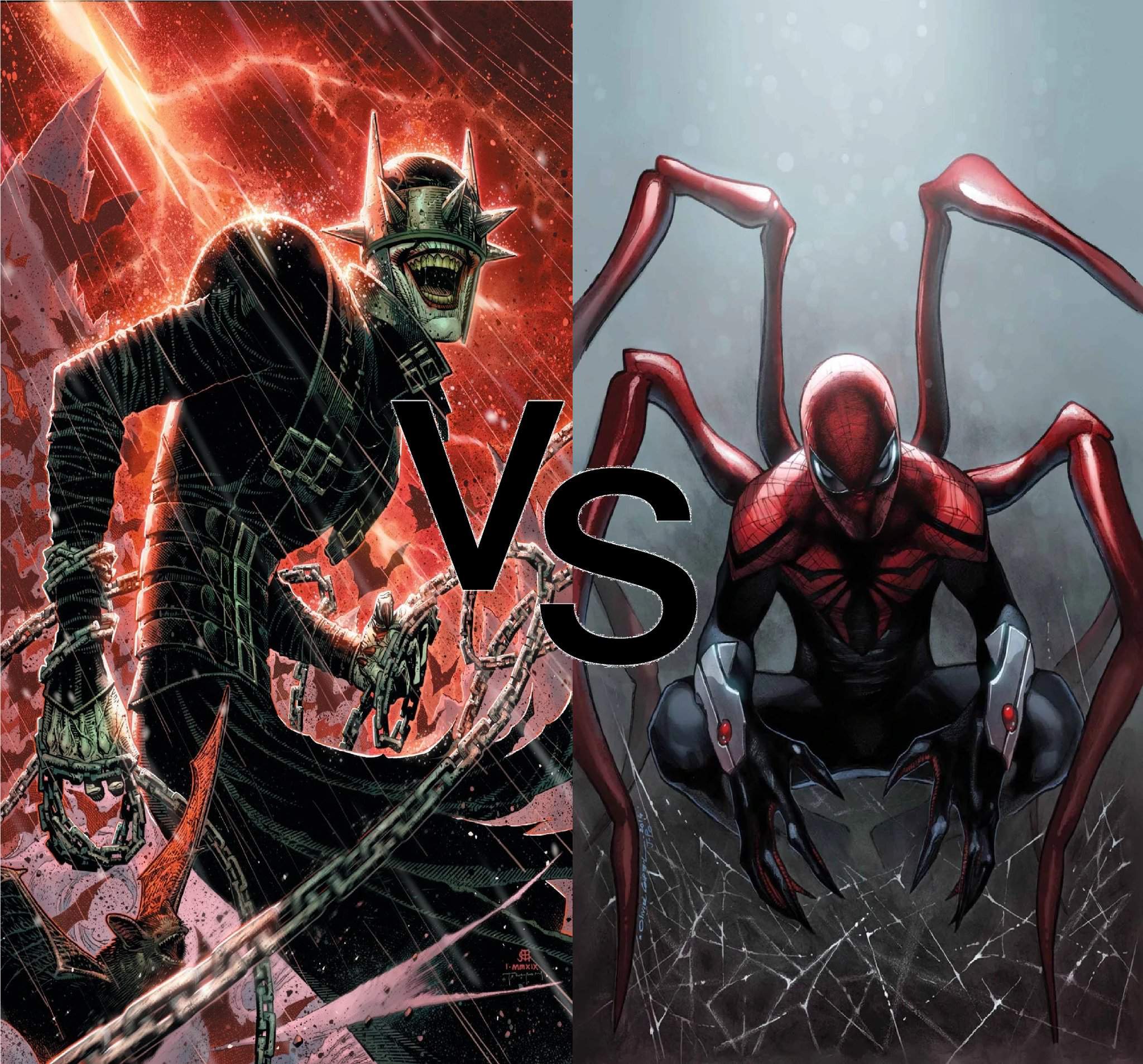 BattleWorld Fight #195- Superior Spider-man vs the Batman who laughs. |  Comics Amino