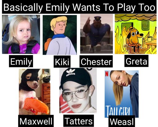 emily wants to play too characters