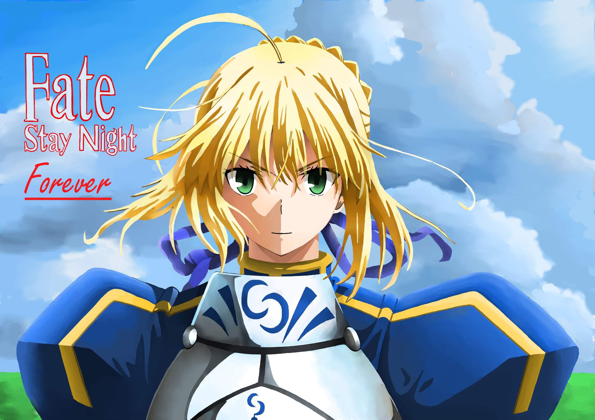 Saber Artoria digital Fan Art: a tribute to Fate Stay Night | Anime Amino