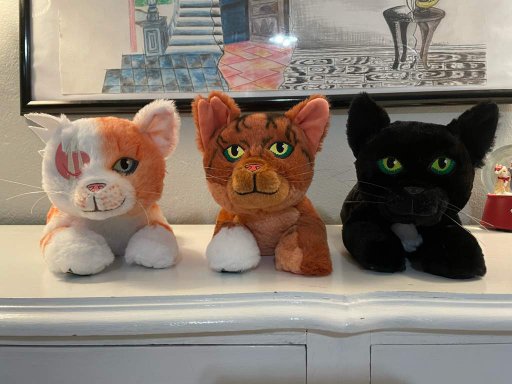 warriors jayfeather plush