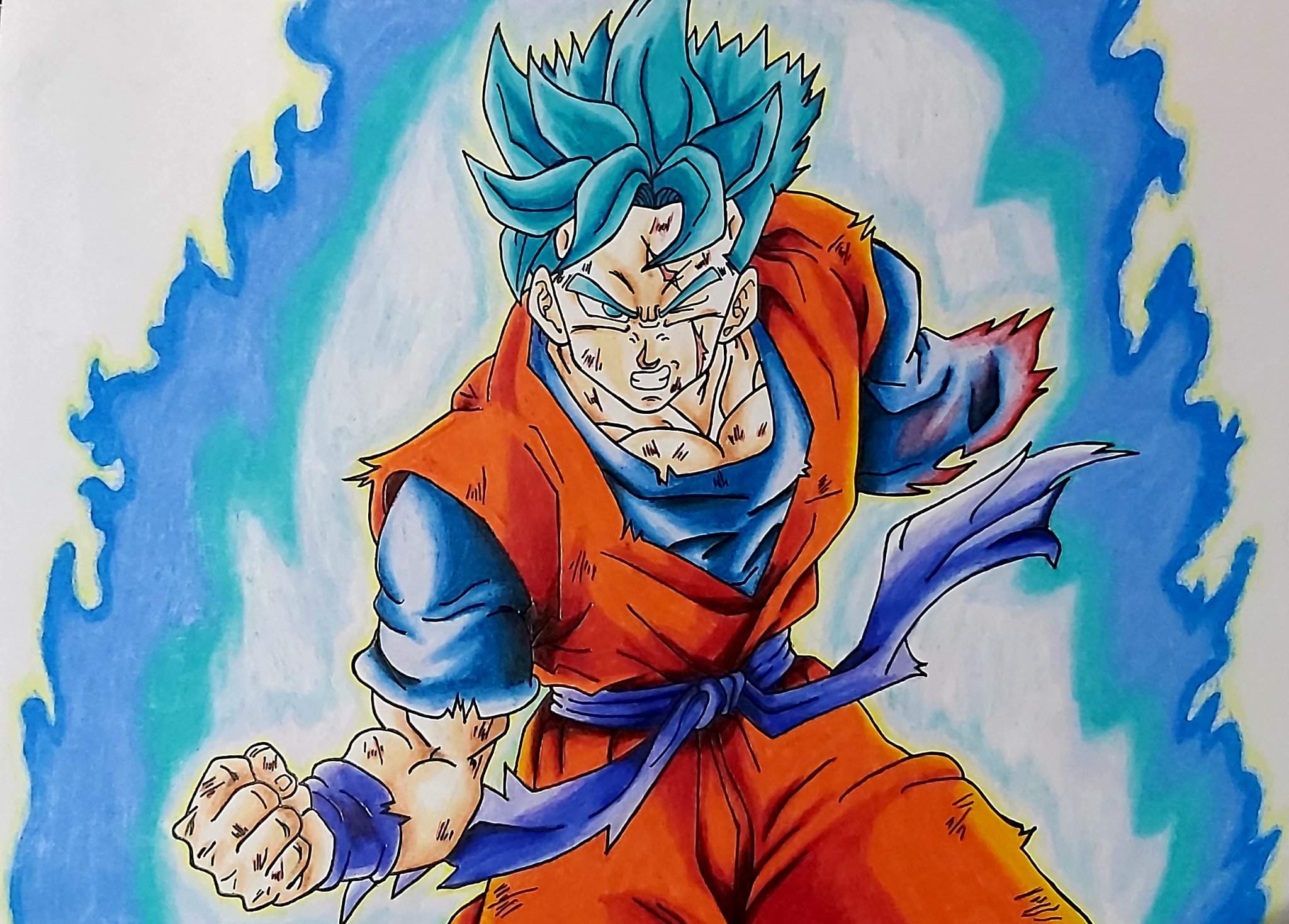 Gohan del futuro SSB.💙 | •Arte Amino• Amino