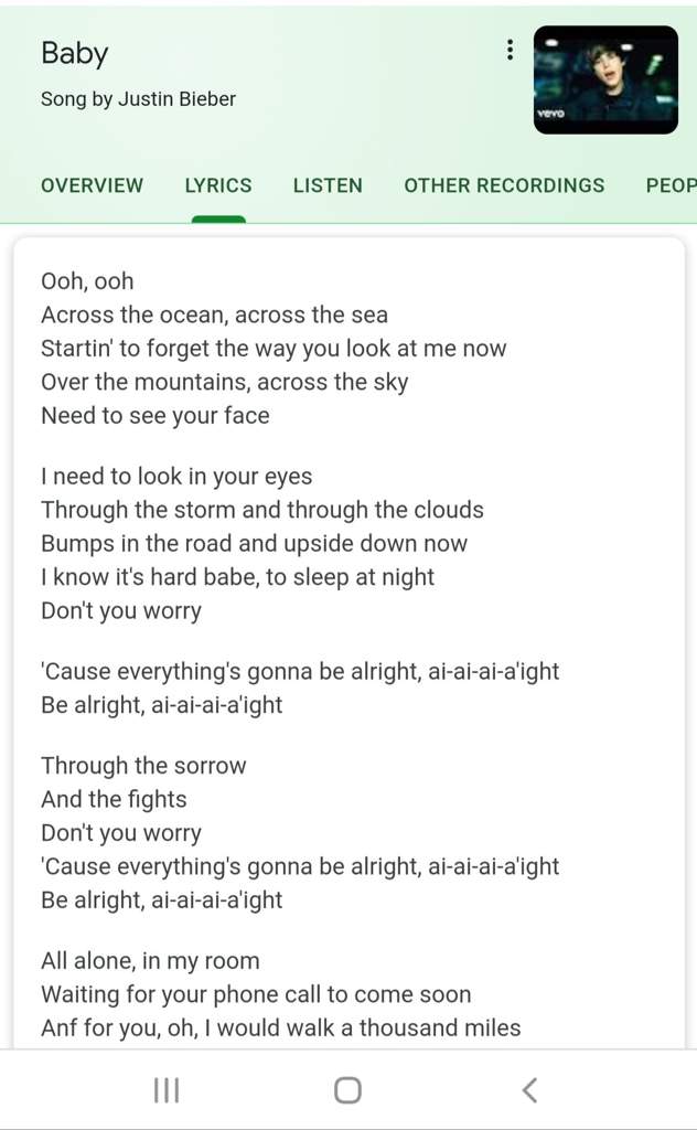 Baby Lyrics Gone Wrong Beliebers Justin Bieber Amino