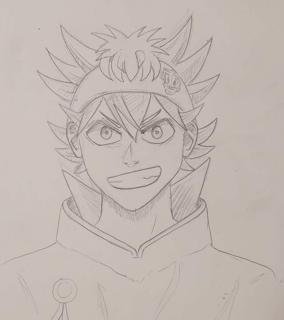 Asta - Black Clover - Pencil Sketch | Anime Amino