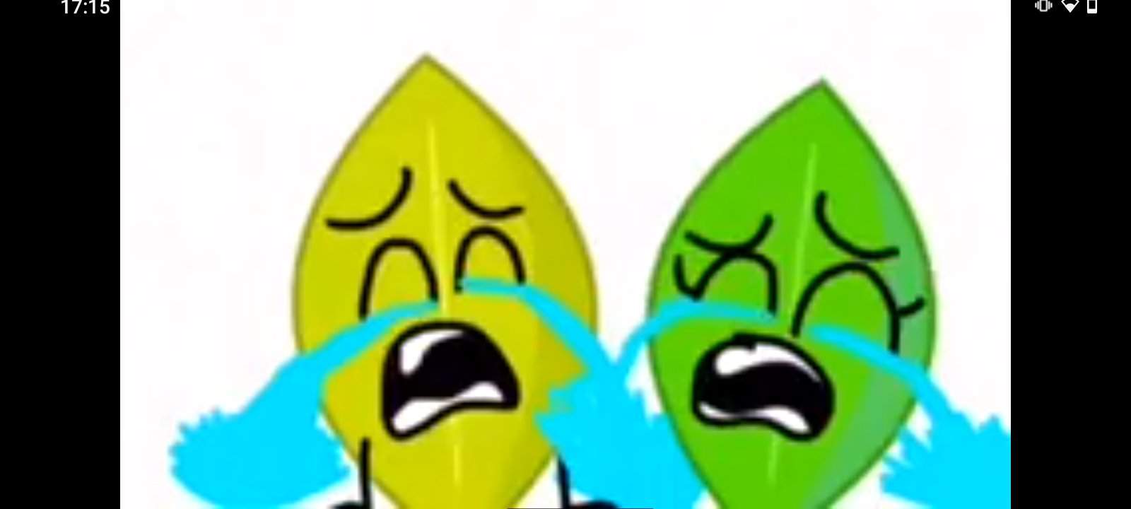 BFB Leafy And Green Leafy Crying | Inanimate Insanity! Amino