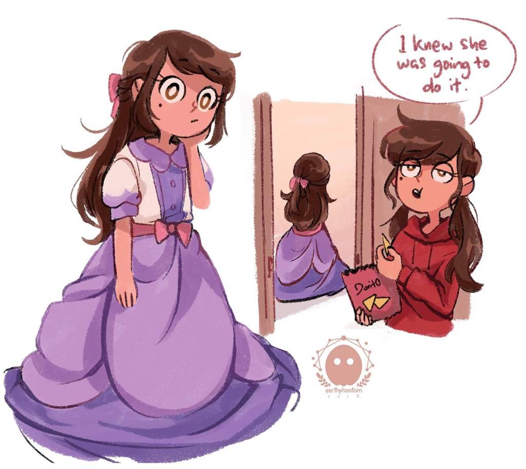 Marco As A Girl Deserves To Have Much Love In Fanart As The Butterflies Svtfoe Amino