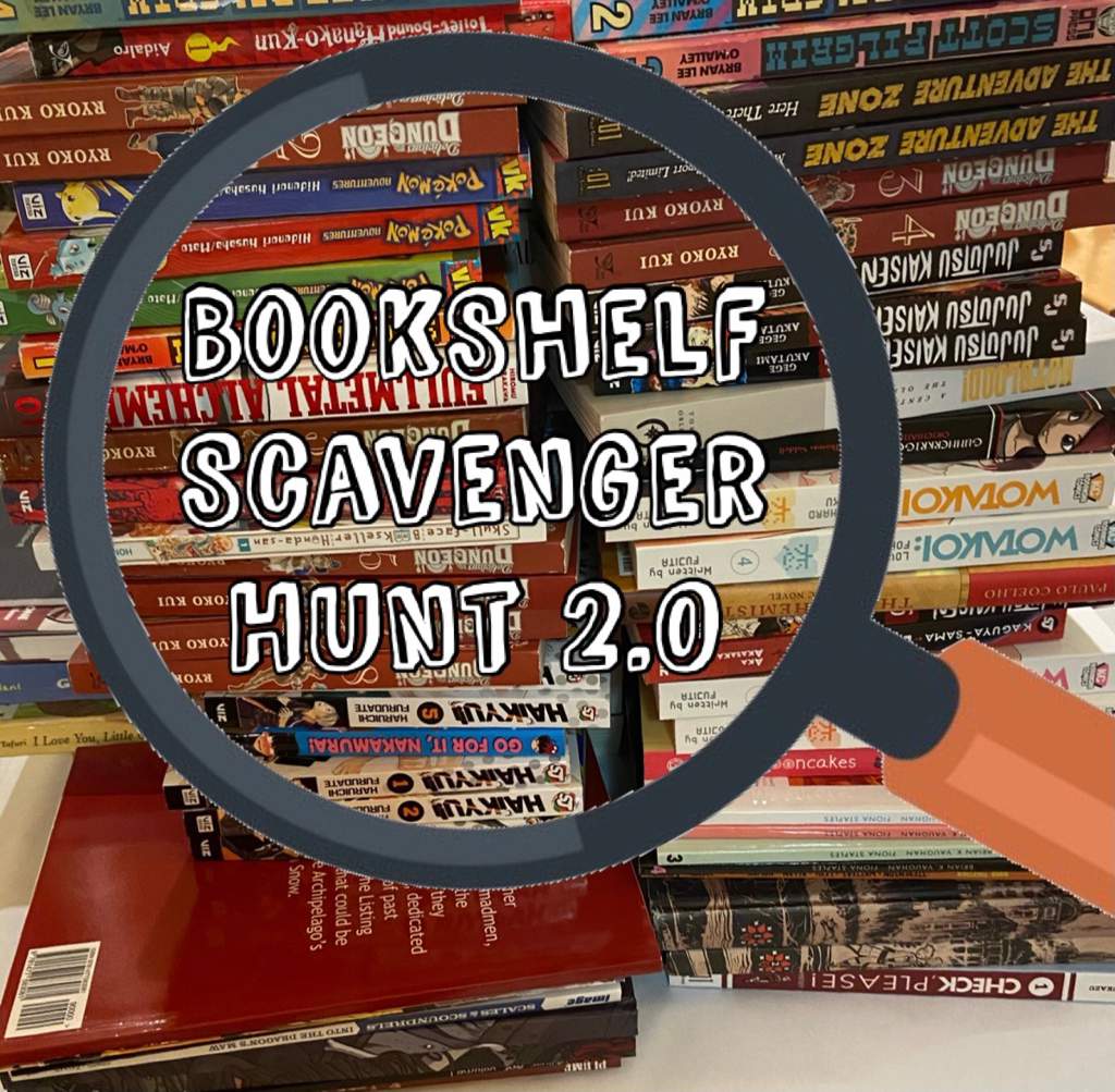 Bookshelf Scavenger Hunt 2 0 Challenge Books Writing Amino