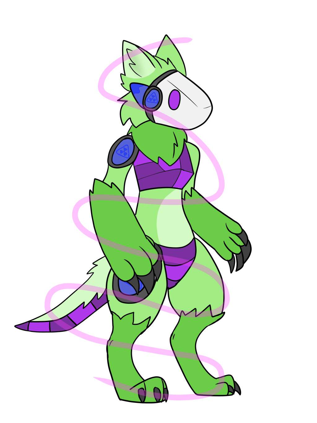 basic protogen for 25ac (CLOSED) | •Coin Adoptables• Amino