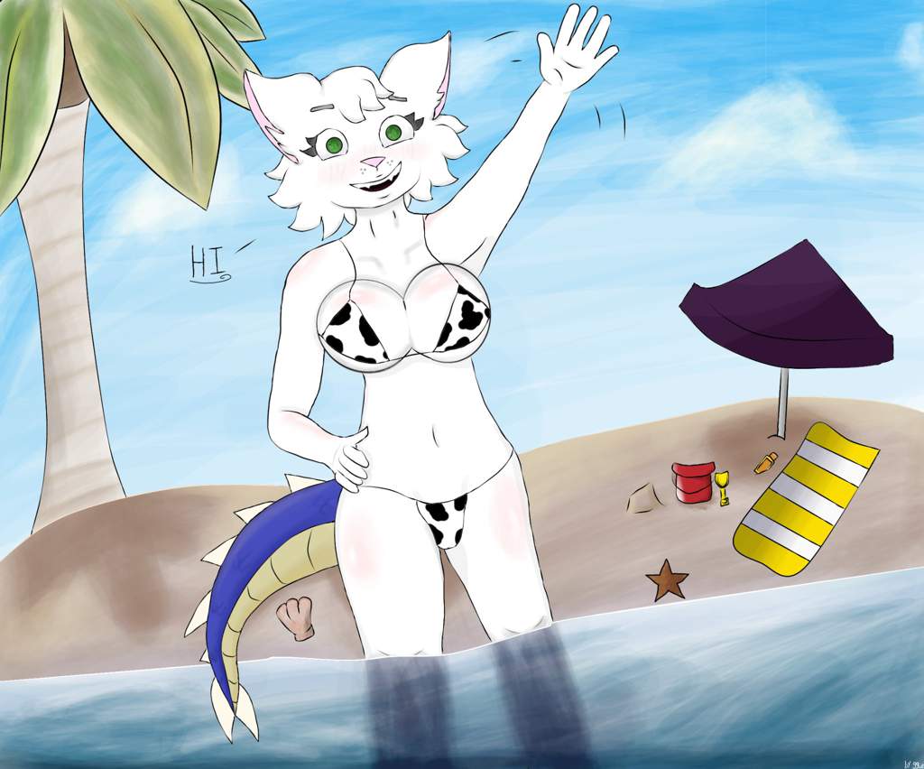 Aggus with bikini cow uwu | Niina Xann Official Amino Amino