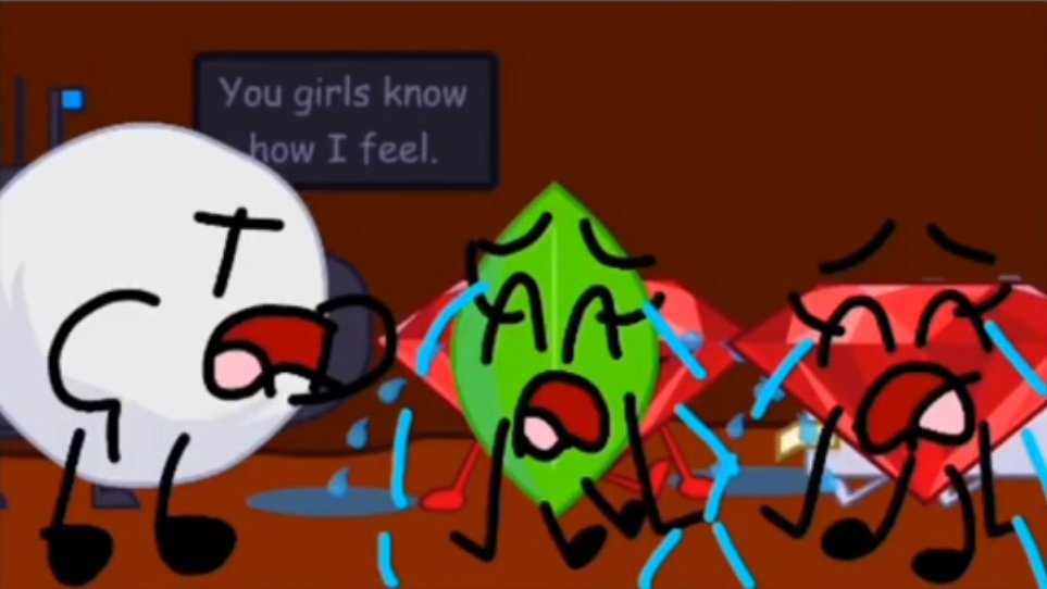 BFB Leafy is cry | BFDI💖 Amino