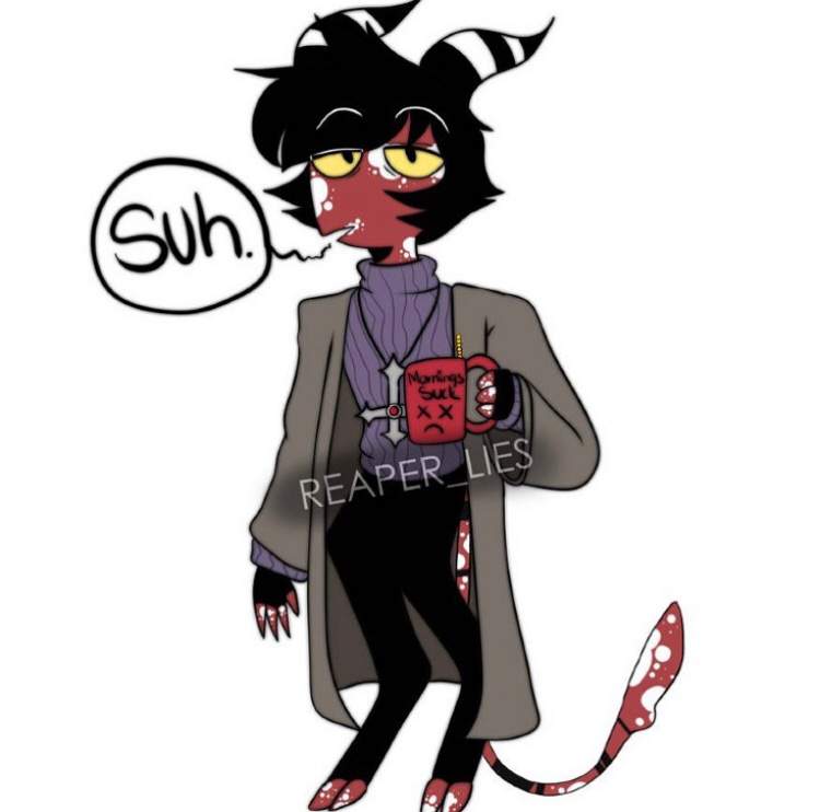 Suh. (Imp sona) | Helluva Boss Amino