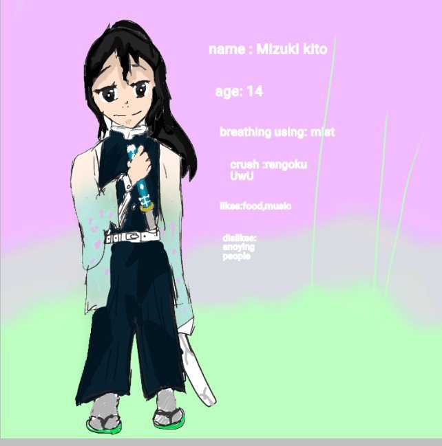 my oc UwU | Demon Slayer: Kimetsu No Yaiba Amino