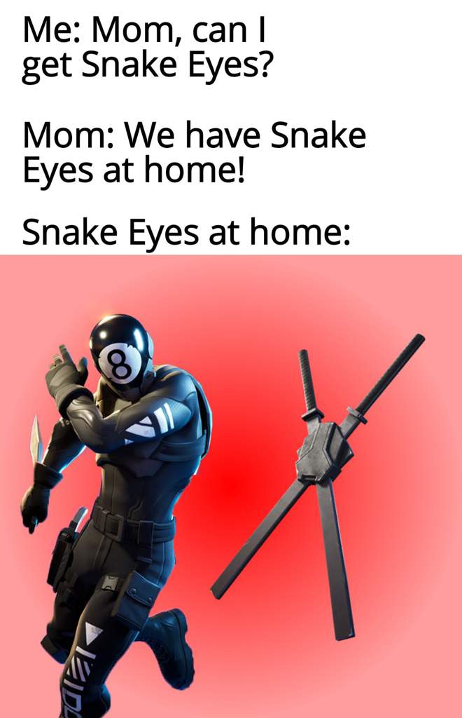 snake eyes at home