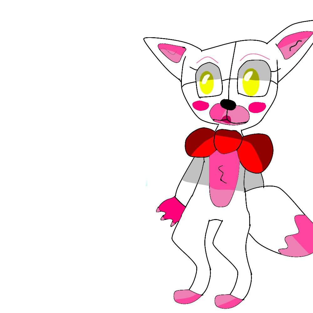 Un dibujo algo feo de funtime Foxy para empezar :3 | FNaF Amino ...