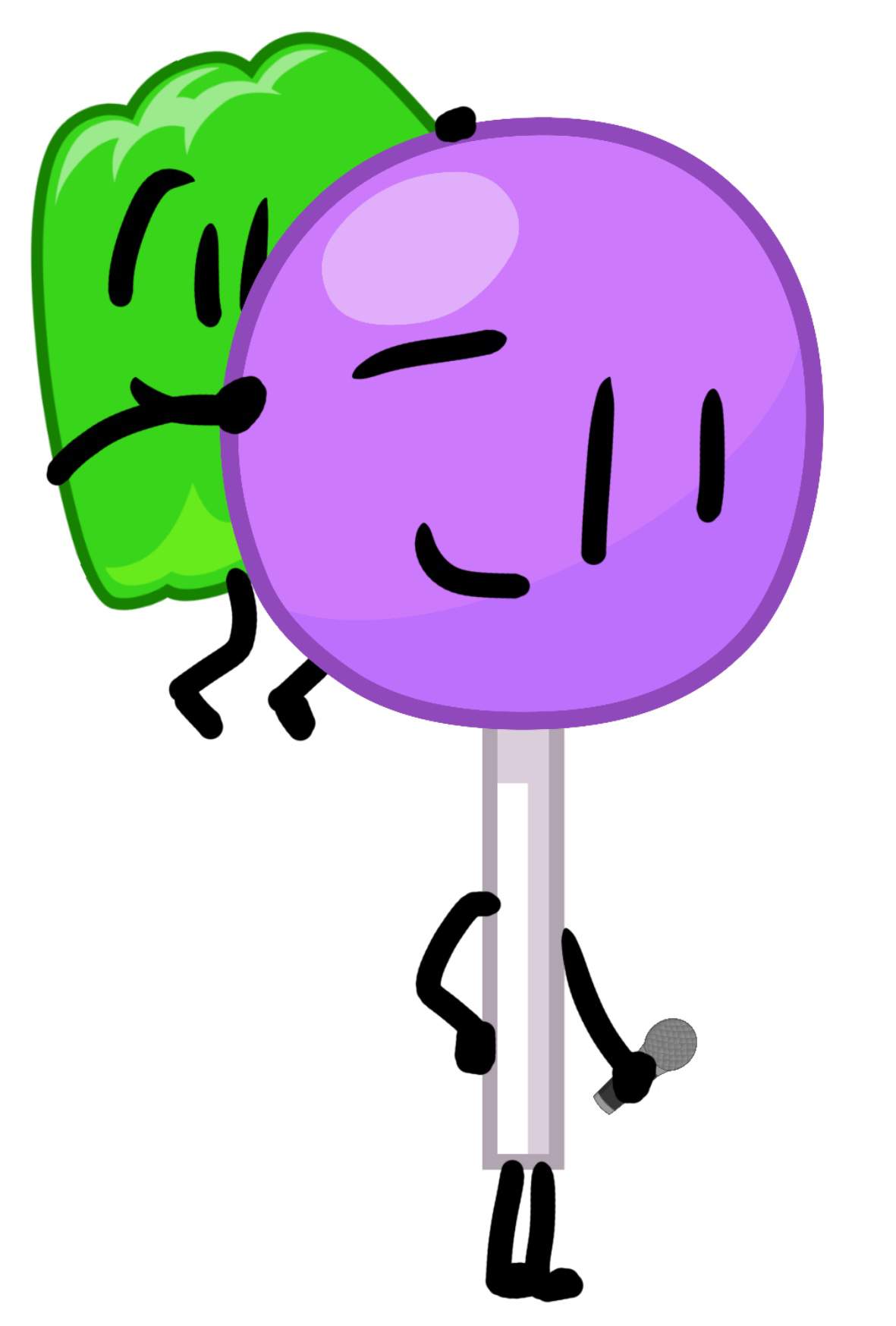 If lollipop and gelatin where in Friday night funkin | BFB Amino! Amino