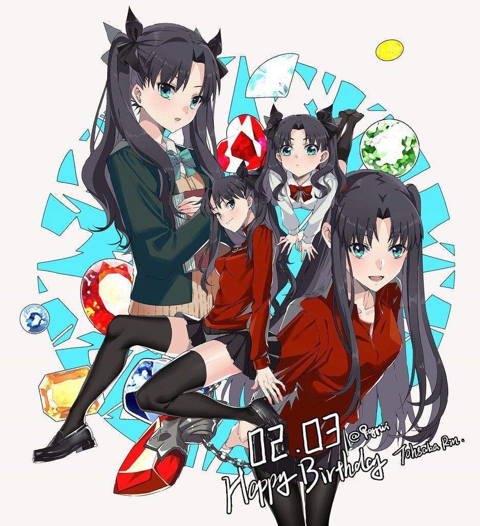 Feliz Cumpleaños Rin Tohsaka Fateroleplay Amino 