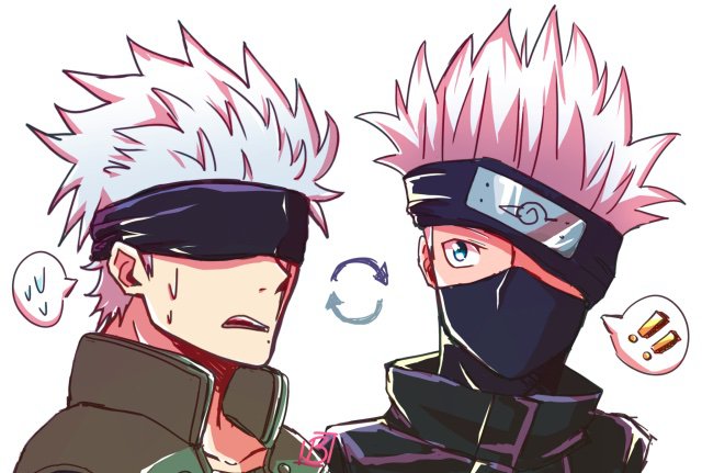 gojo satoru and kakashi hatake | Anime Amino