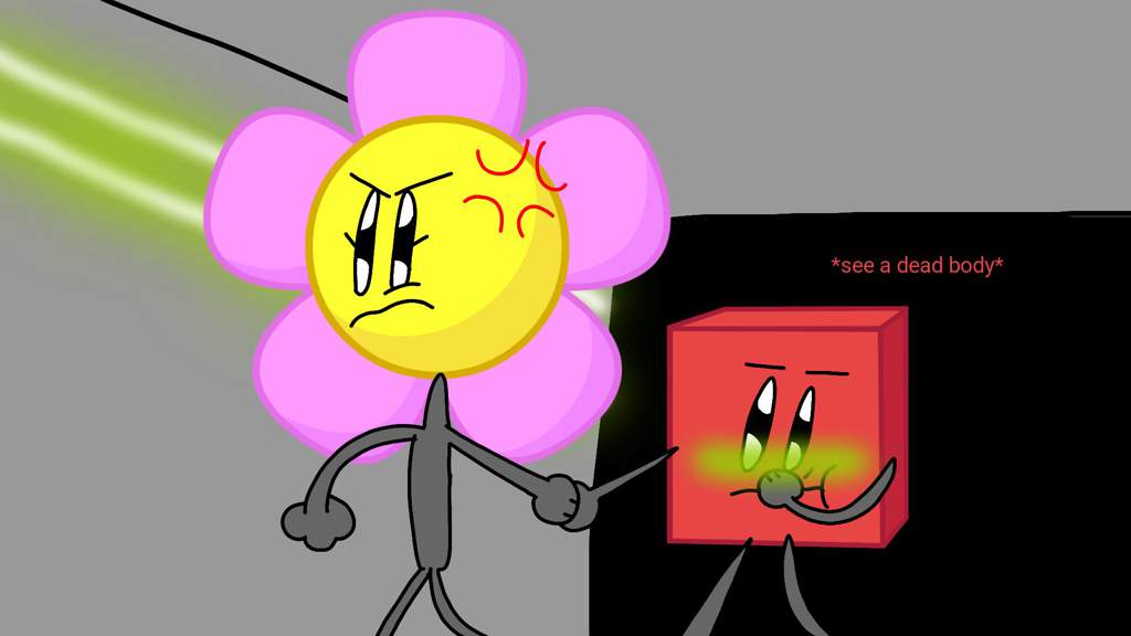 Blocky Is about to throw up ;-; | BFDI💖 Amino