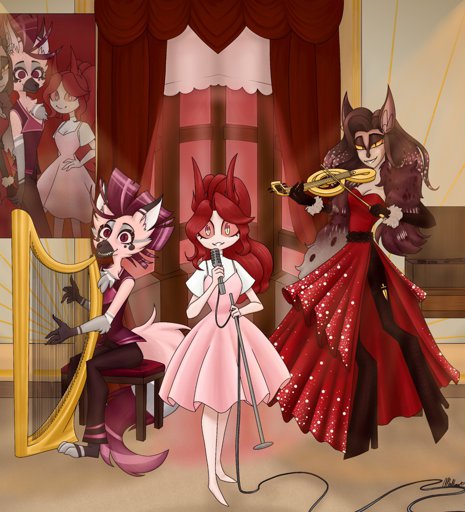 Alatehea Moth Oc Hazbin Hotel Official Amino