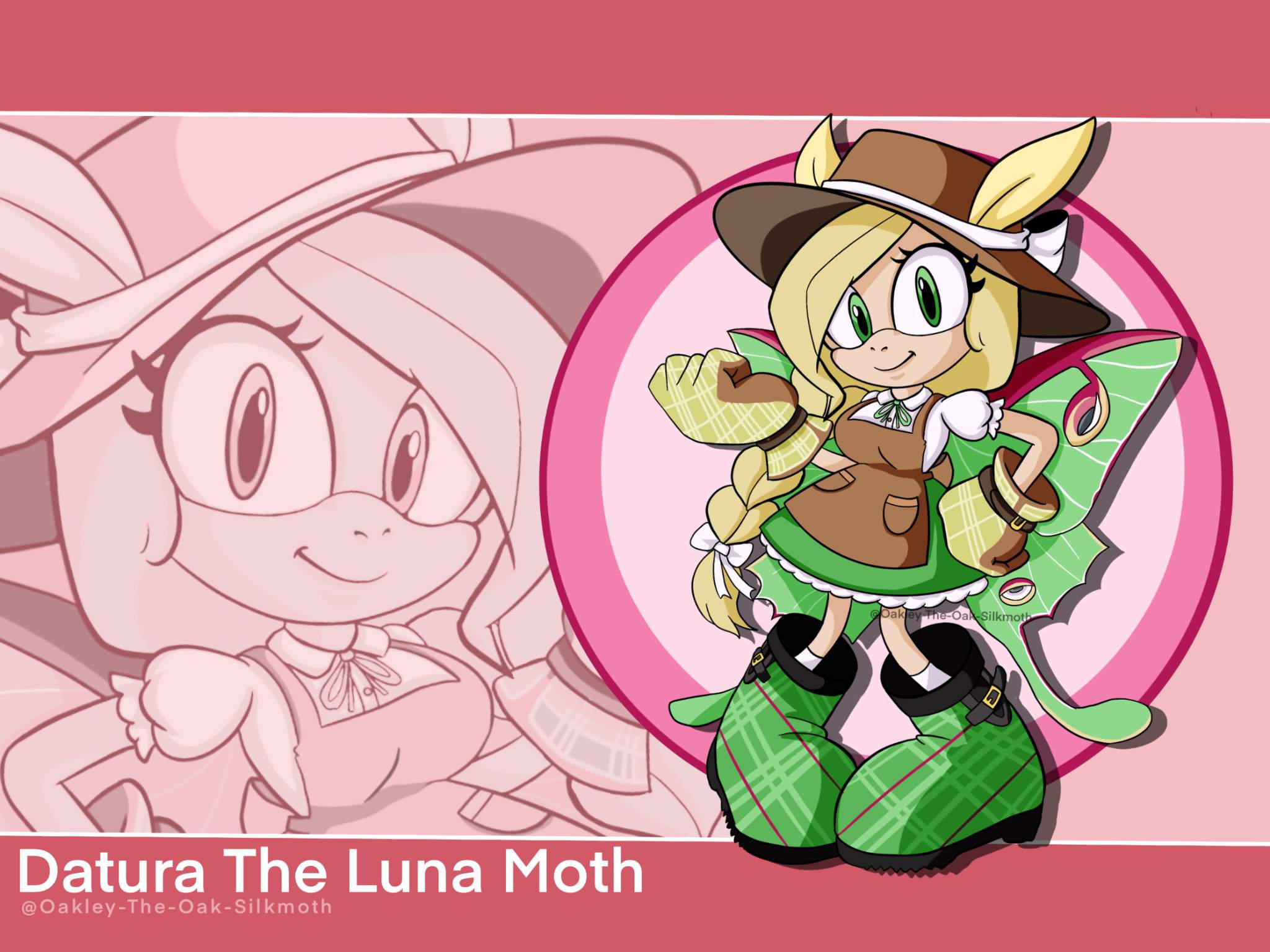 New Sonic Oc || Datura The Luna Moth | Sonic the Hedgehog! Amino