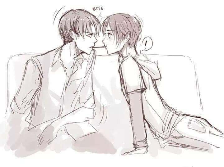 Pokys and kisses. 💕 | Shingeki No Yaoi Riren-Ereri Amino