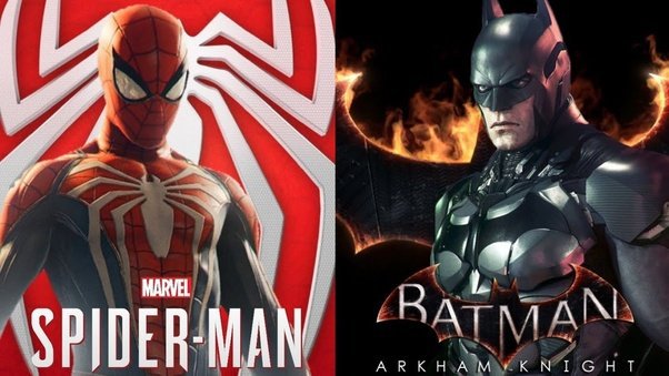 Batman Arkham Vs Spiderman PS4...¿Cuál es mejor? | •Cómics• Amino