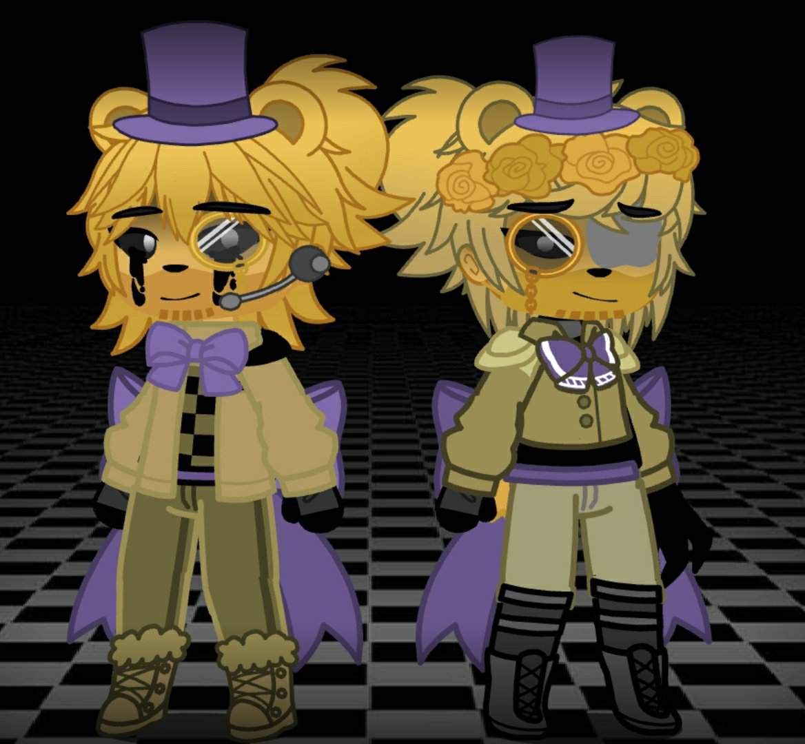 Golden Freddy And Fredbear :: Cassidy - Michael & Chuck/C.C. - Kelsy ...