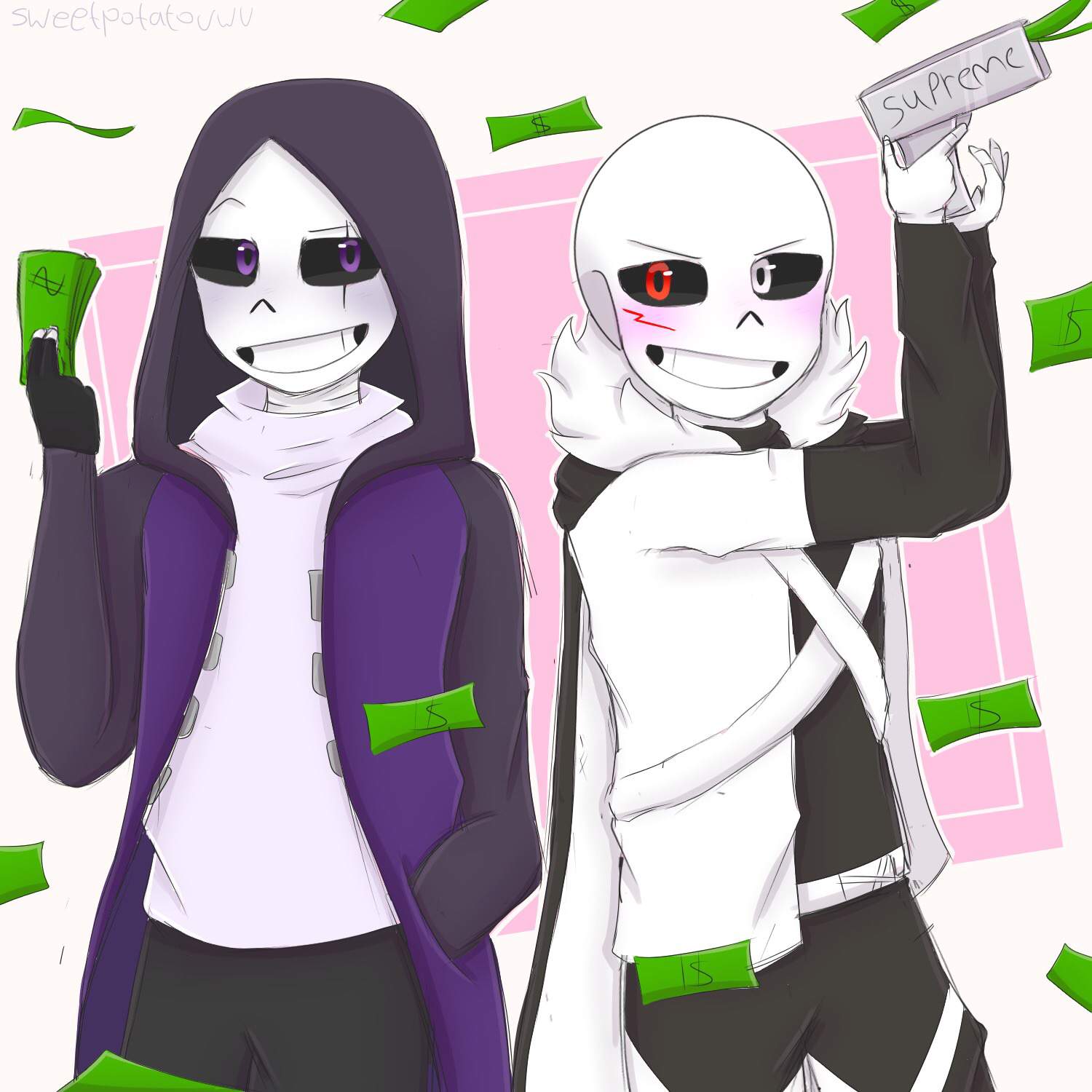 Boom boom money😌 | Undertale AUs Amino