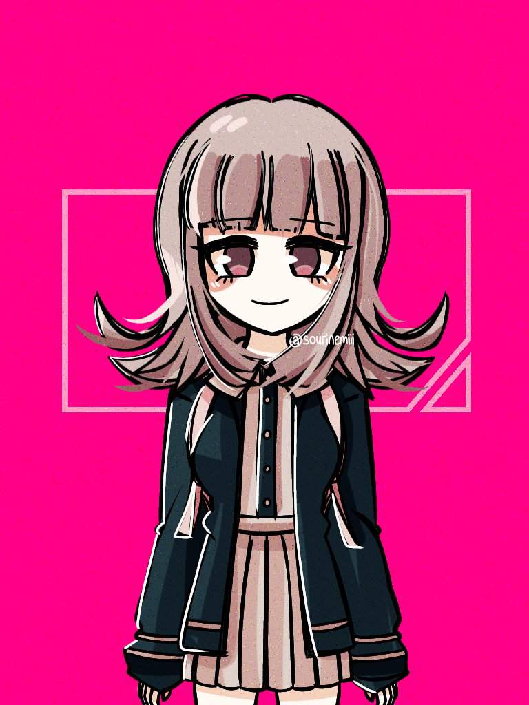 Chiaki Nanami fanart and self introduction ig | Danganronpa Amino